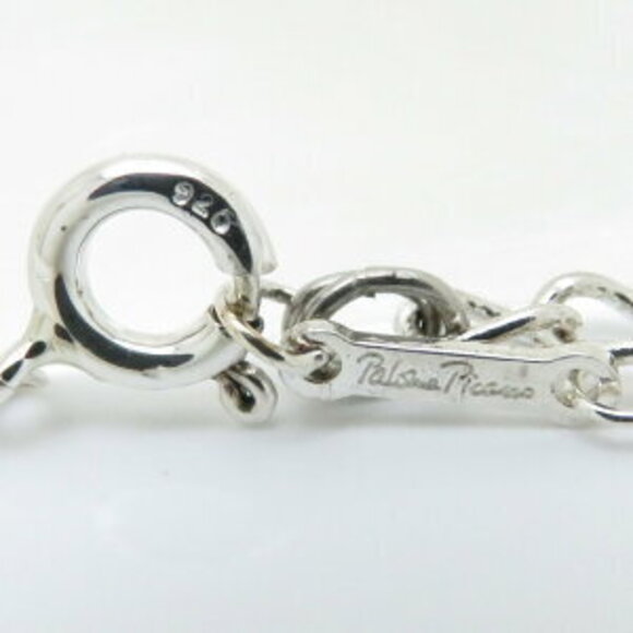 Tiffany Double Loving Heart Necklace Silver Pendant - Picture 4 of 6